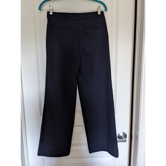 Loft Navy Marissa Trousers, wide leg, 2P - Picture 3 of 3